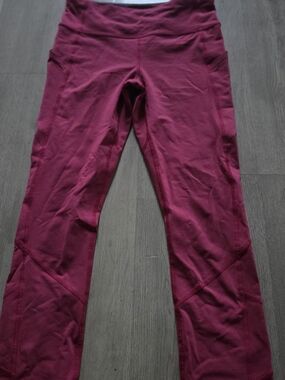 lululemon athletica Maroon/Purple Leggings